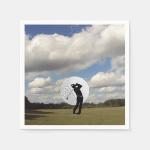 Serviette Jetable Golf