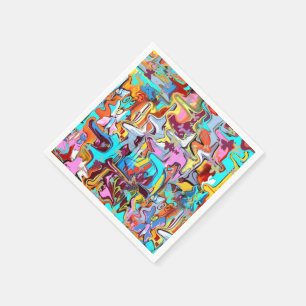 Serviette Jetable Graffiti