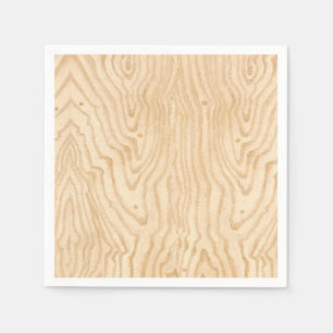 Serviette Jetable Grain en bois