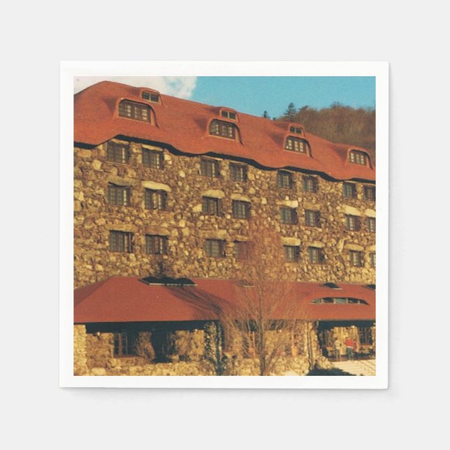 Serviette Jetable Grove Park Inn Napkins (Devant)