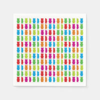 Gummy Bears papier napkin