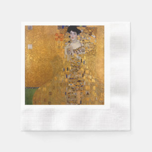 Serviette Jetable Gustav Klimt - Adele Bloch-Bauer I.