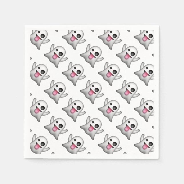 Serviette Jetable Halloween Napkin/Fantôme (Devant)