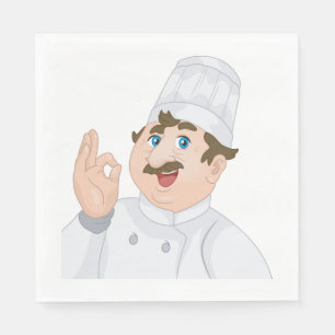 Serviette Jetable Happy Chef Papier serviettes