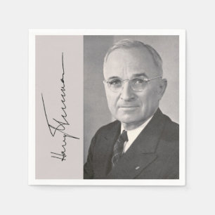 Serviette Jetable Harry Truman