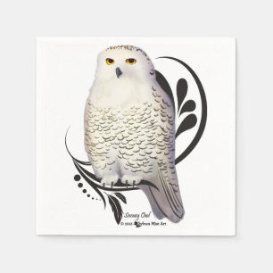 Serviette Jetable Hibou de Milou