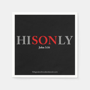 Serviette Jetable HISTOIRE John 3:16