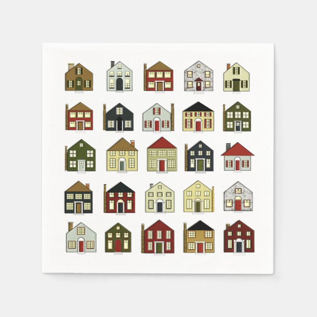 Serviette Jetable Immobilier (Devant)