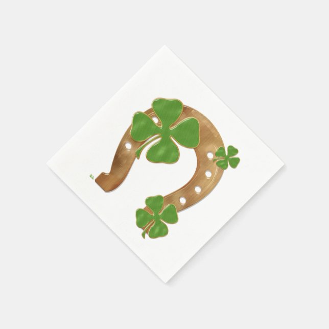 Serviette Jetable Irish Charm Whimsical PARTY NAPKINS 2 (Coin)