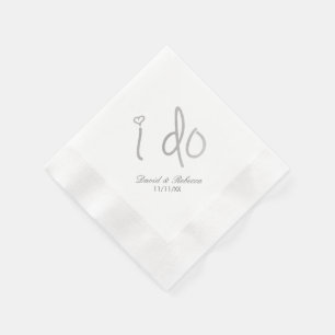 Serviette Jetable je le fais