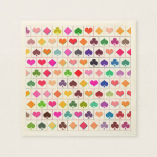 Serviette Jetable Jouer des combinaisons de cartes