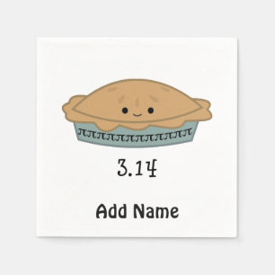 Serviette Jetable Jour Pi 3.14