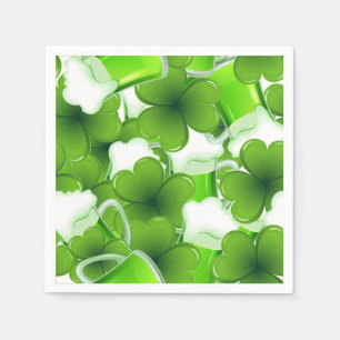 Serviette Jetable Joyeuse Saint Patrick's Day
