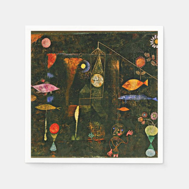 Serviette Jetable Klee - Poisson magique (Devant)