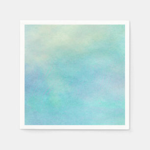 Serviette Jetable La mer multicolore d'aquarelle ombrage toutes les