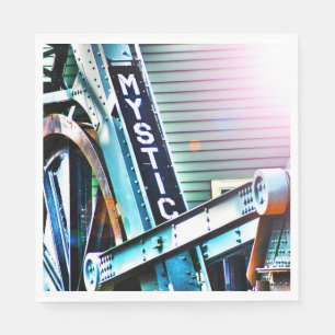 Serviette Jetable La Mystic River Drawbridge Comme Je La Vois