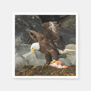 Serviette Jetable L'aigle à tête blanche