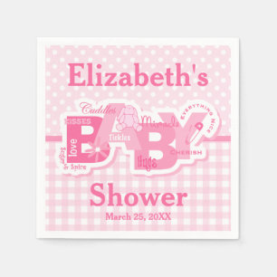 Serviette Jetable Lapin de sucre et d'épice