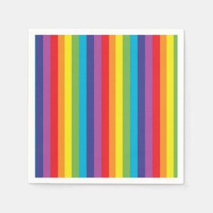 Serviette Jetable L'arc-en-ciel barre des serviettes