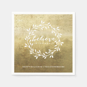 Serviette Jetable Le Magic Gold Shtoujours Napkins