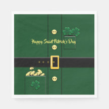 Leprechaun Suit Jour de la Saint Patrick Party P N