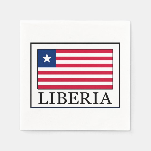 Serviette Jetable Libéria (Devant)
