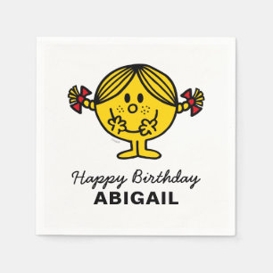 Serviette Jetable Little Miss Sunshine   Anniversaire