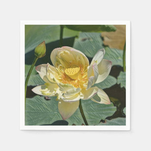 Serviette Jetable Lotus Blossom
