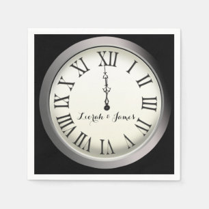 Serviette Jetable Mariage du réveillon du Nouvel An