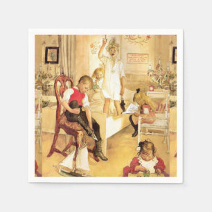 Serviette Jetable Matin de Noël