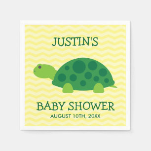 Serviette Jetable Mignonnes serviettes de baby shower animal avec to
