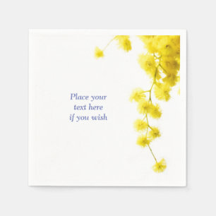 Serviette Jetable Mimosa
