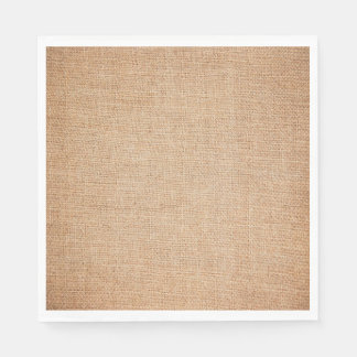 Serviette Jetable Modèle - Arrière - plan Burlap