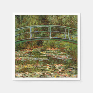 Serviette Jetable Monet Pont Japonais Giverney