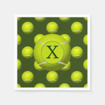 Monogramme Tennis Balls motif sportif,
