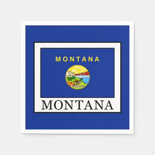 Serviette Jetable Montana (Devant)