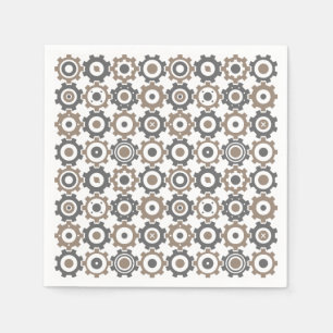 Serviette Jetable Motif de verrouillage de vitesses