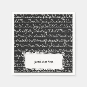 Serviette Jetable Motif scolaire