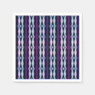 Serviette Jetable Motif violet unique