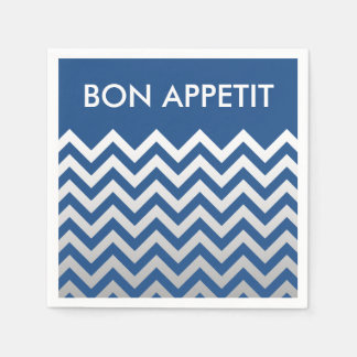 Serviette Jetable Motif ZIGZAG - dégradés gris + votre dossier.