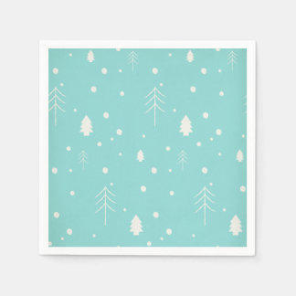 Serviette Jetable Noël des bois