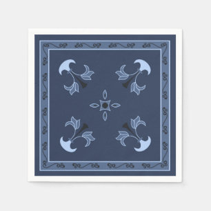Serviette Jetable Nuit bleue
