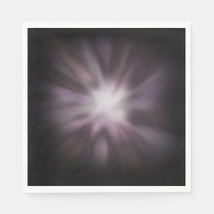Serviette Jetable Œuvre d'art de rafale cosmique