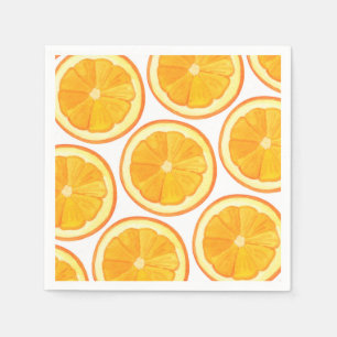 Serviette Jetable Oranges - serviettes de papier