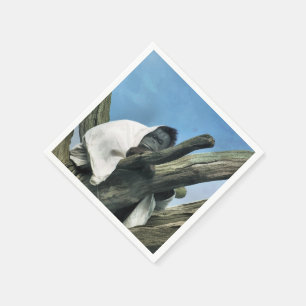 SERVIETTE JETABLE ORANGUTANS
