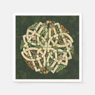 Serviette Jetable Ornement celtique