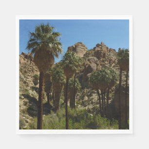 Serviette Jetable Palms perdus Oasis I au parc national de Joshua Tr