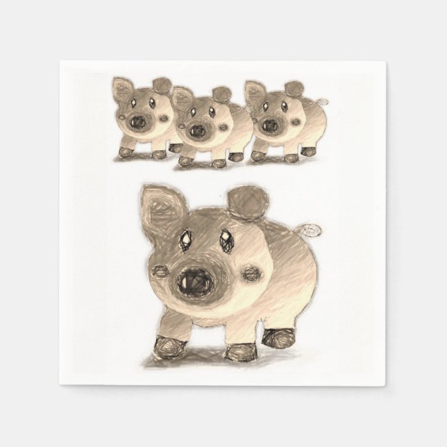 Serviette Jetable Papier (Devant)