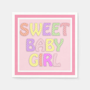 Serviette Jetable Papier bébé fille Napkin