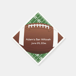 Serviette Jetable Papier de conception de football